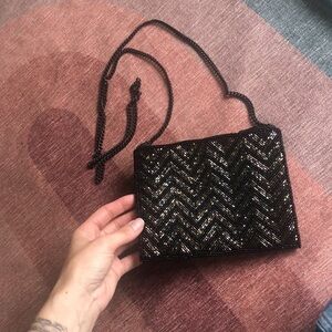 Bohemian Sparkle Sequin Crossbody Bag